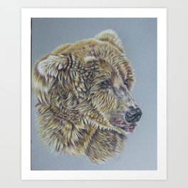 Otis, Golden Bear Art Print