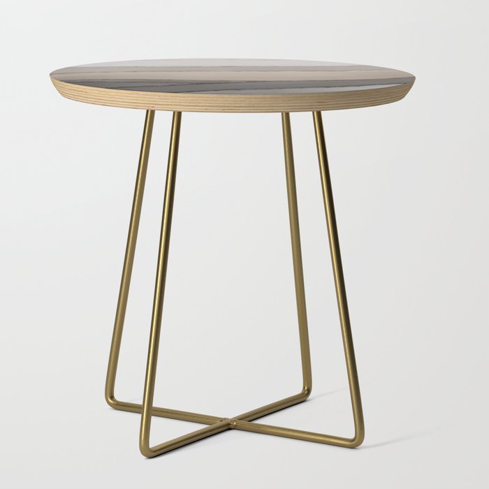 Abstract sand Side Table