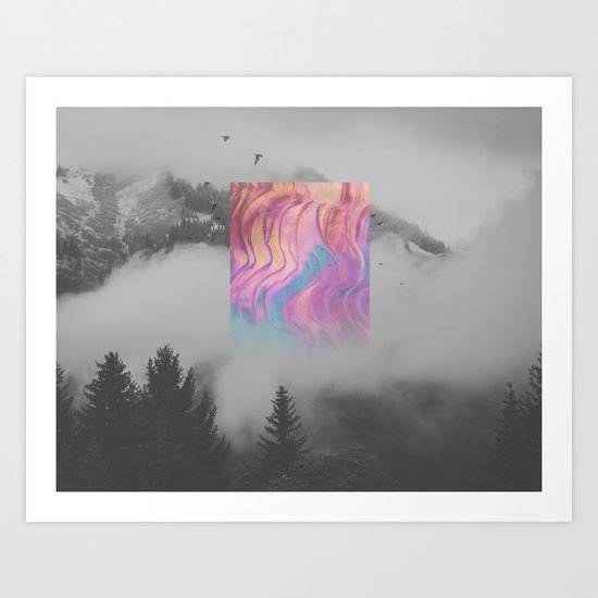 SILKY Art Print