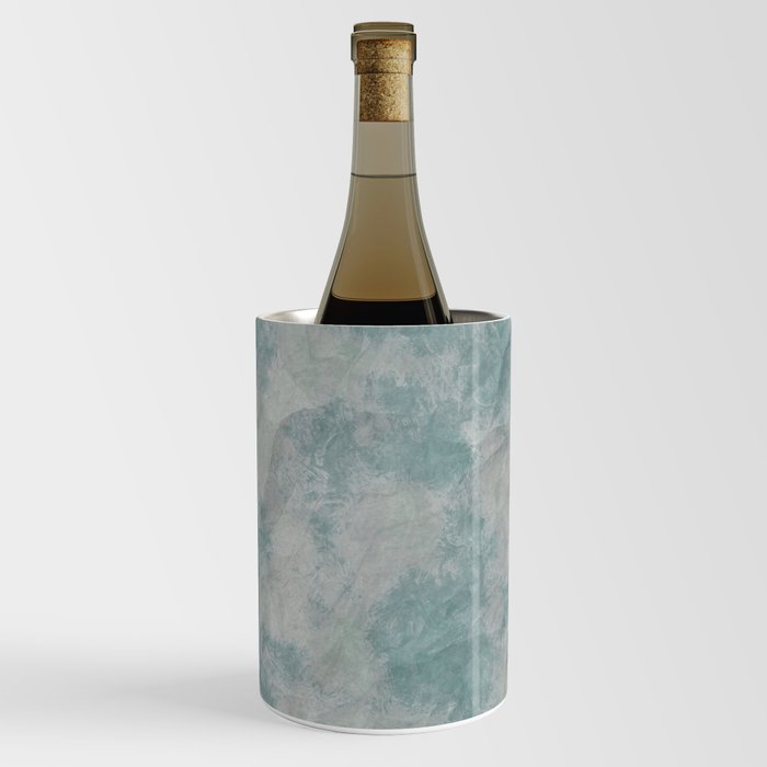 Elegant blue grey bent paper Wine Chiller