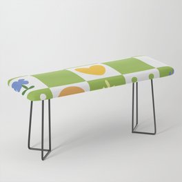 Color object checkerboard collection 20 Bench