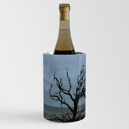 A Ghost Tree On Jekyll Island Beach Wine Chiller
