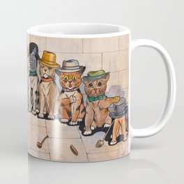 The Smoking Cats by Louis Wain Coffee Mug