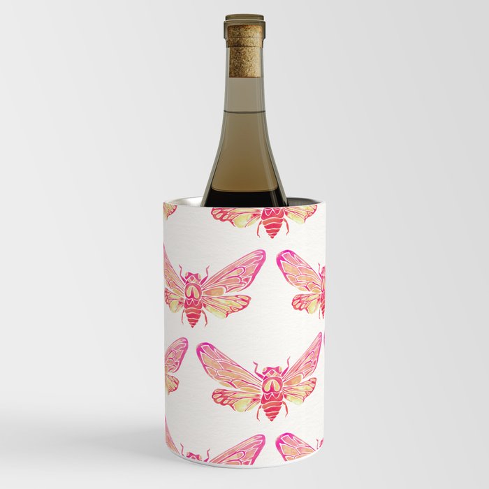 Summer Cicada – Pink Palette Wine Chiller