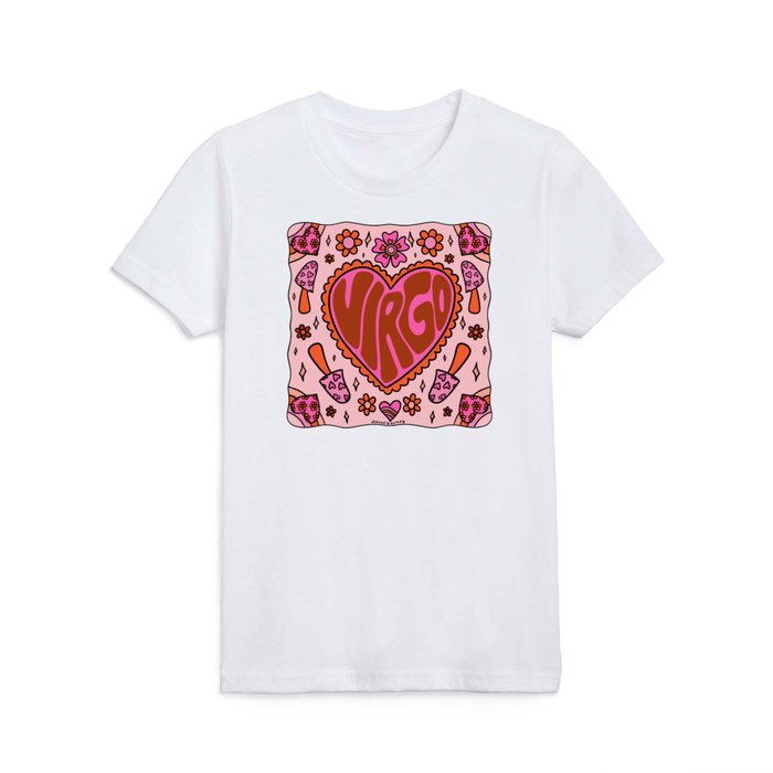 Virgo Heart Kids T Shirt