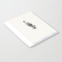 Canadian Airport Series - YTZ - Billy Bishop Toronto City - Feather Monoprint  Notebook