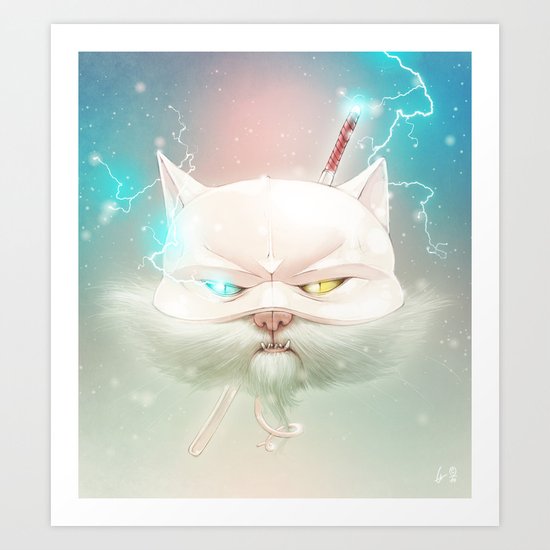 The Dark Knife Art Print