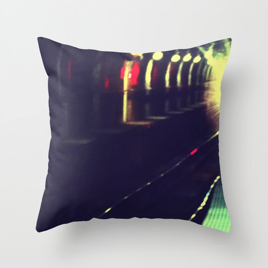 Do not walk into the light Throw Pillow