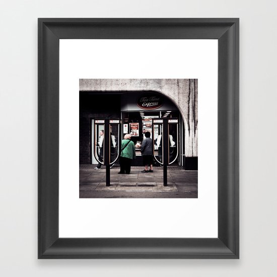 Time For A Nice Cup Of Tea And A Slice Of Cake Framed Art Print