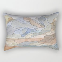 Mountain Regions Rectangular Pillow
