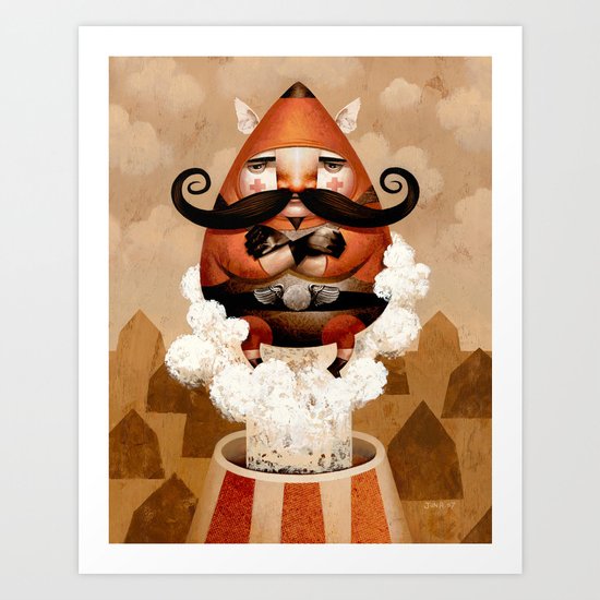 Baron Von Kruntz Art Print