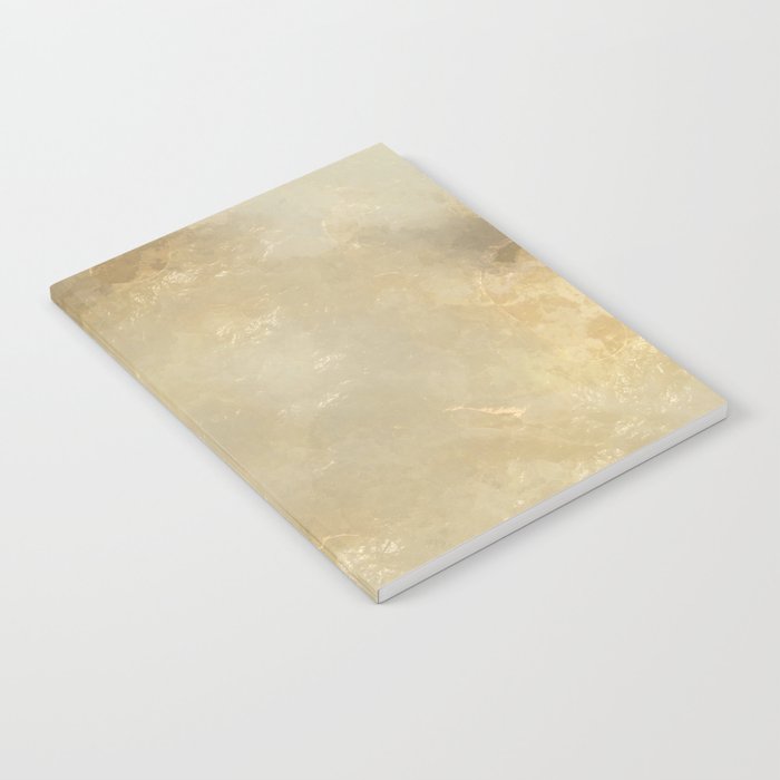 Frozen glass golden Notebook