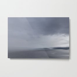 Rain in Abisko, Sweden Metal Print