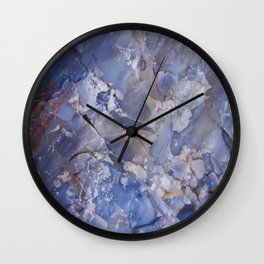 Petrified Wood Wall Clock