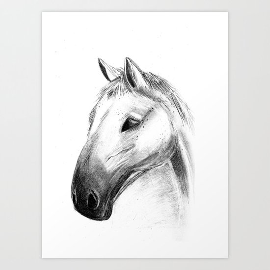 Horse Tales Art Print