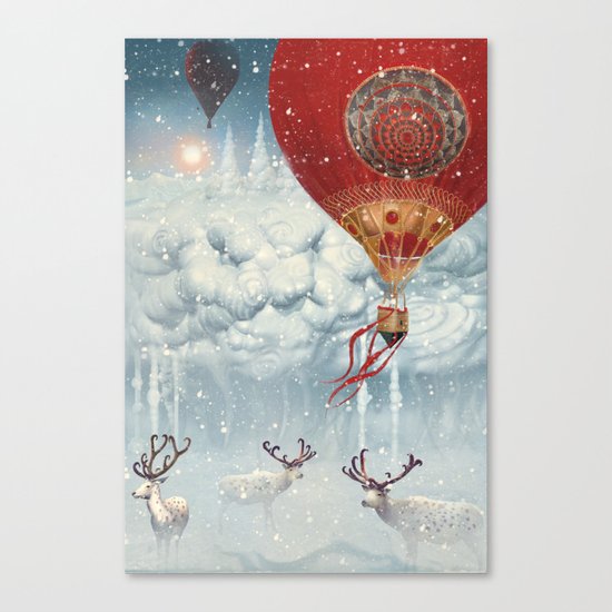 WinterFly Canvas Print