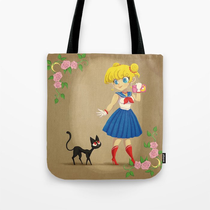 Retro Sailor Moon Tote Bag