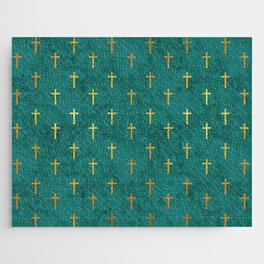 Christian Cross Art Jigsaw Puzzle