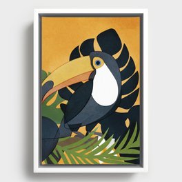 Toucan 3	 Framed Canvas