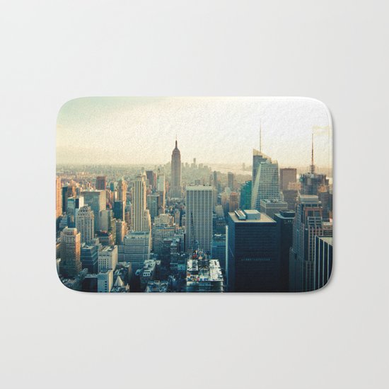 Good Evening New York City Bath Mat