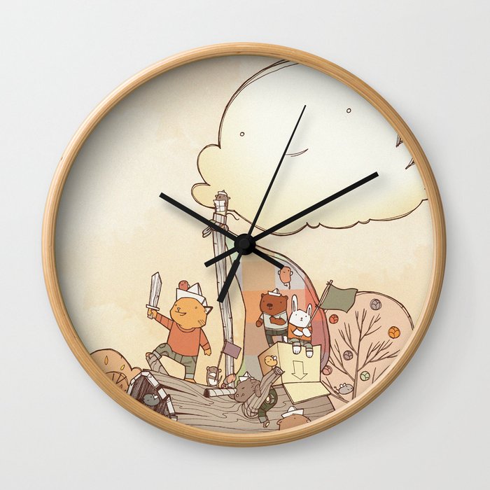Smallwoods Pirates Wall Clock
