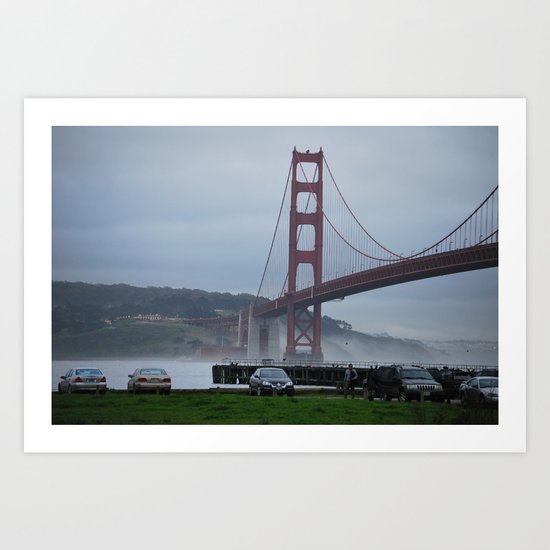 Golden Gate Art Print