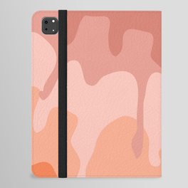 Pink and orange splatters iPad Folio Case