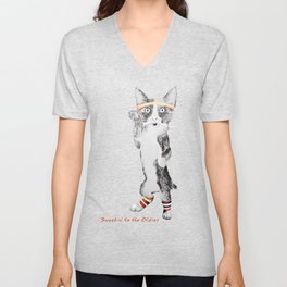 Sweatin' to the Oldies V Neck T Shirt