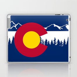 Colorado flag Laptop & iPad Skin