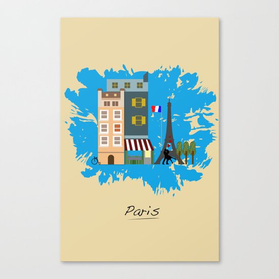 Paris Canvas Print
