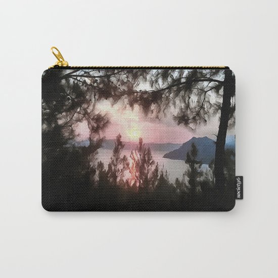 Solemn Sunset Carry-All Pouch