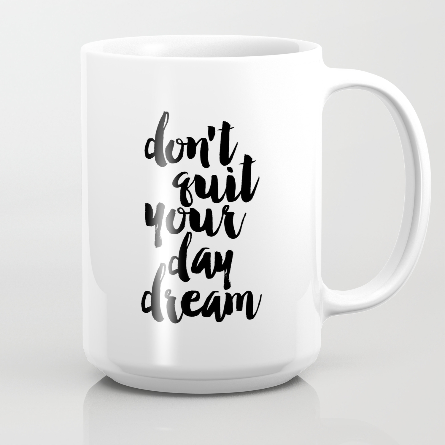 Don't Give Up Coffee Mug Motivational Inspirational 