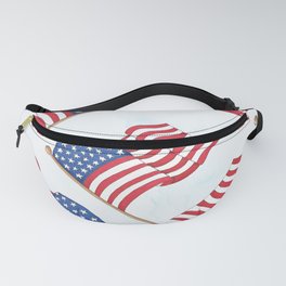 FACE MASK PHONE CASE AMERICAN FLAG AMERICA 4TH OF JULY ELECTION 2020 Fanny Pack