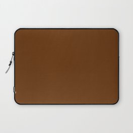 Sweet Chocolate Brown Laptop Sleeve