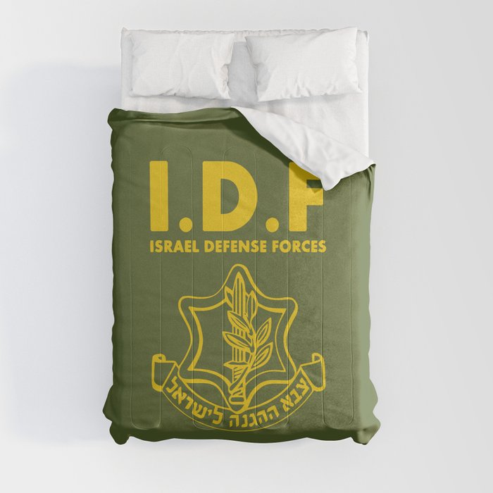 IDF Israel Defense Forces - with Symbol - ENG Comforter