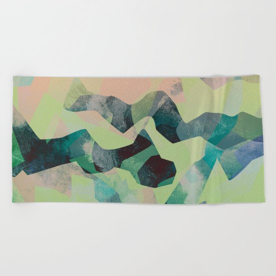 Camouflage X Beach Towel