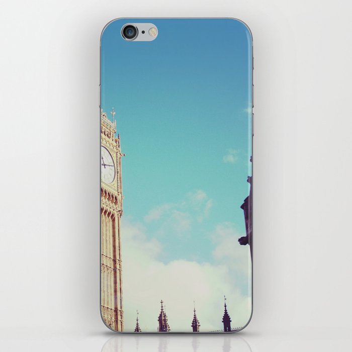 Great Britain Photography - Big Ben Under The Morning Sky iPhone Skin