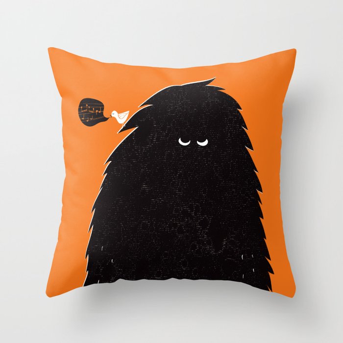 Monster Throw Pillow