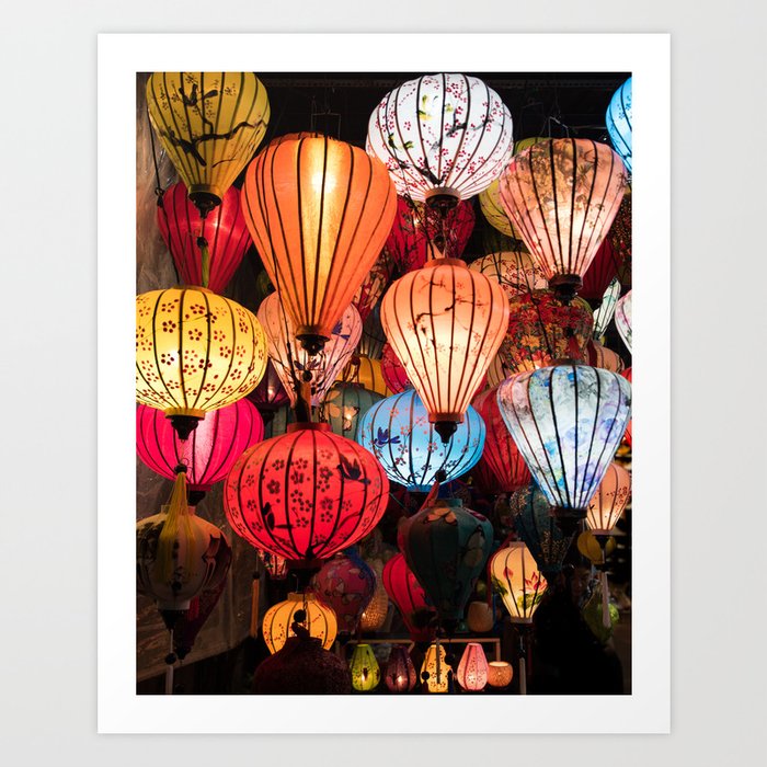 Lanterns of Hoi An, Vietnam VII Art Print