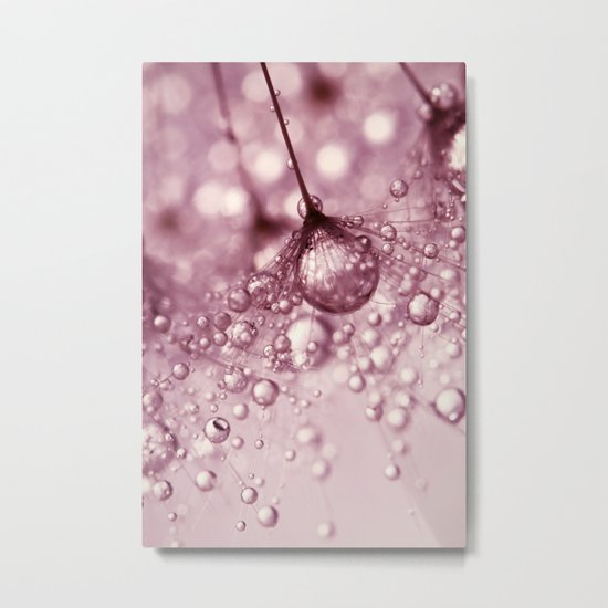 Sparkle Pink Metal Print
