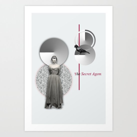 The Secret Agent Art Print