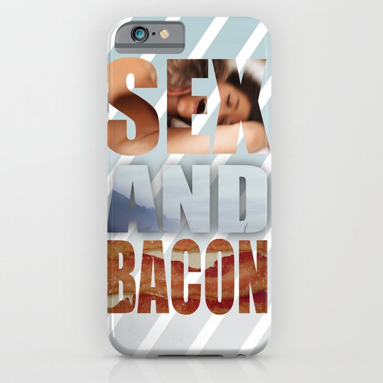 SEX AND BACON iPhone & iPod Case