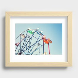 Ferris wheel, nursery, kids room Recessed Framed Print