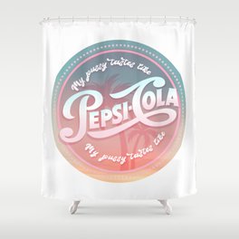 Pussy-Cola Shower Curtain