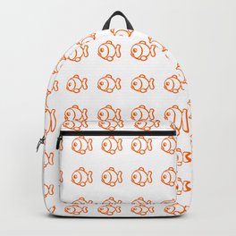 Goldfish Pattern Backpack