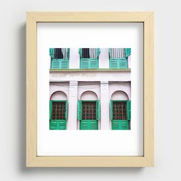 Open Windows - Kolkata Recessed Framed Print