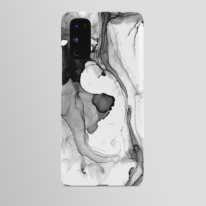 Soft Black Marble Android Case