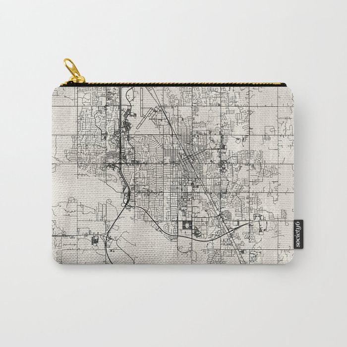 Norman USA - City Map  Carry-All Pouch