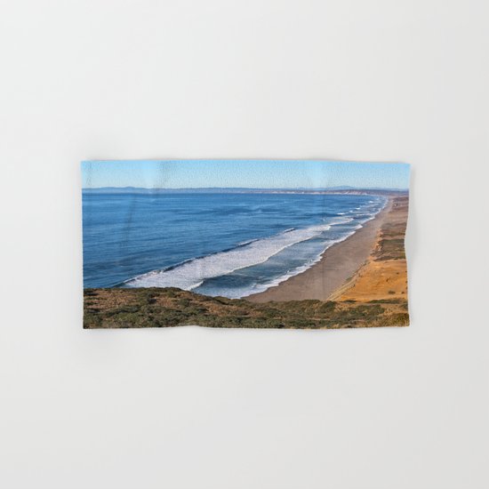 Point Reyes Coastal Scenery Hand & Bath Towel