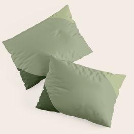 Green pillow shams discount